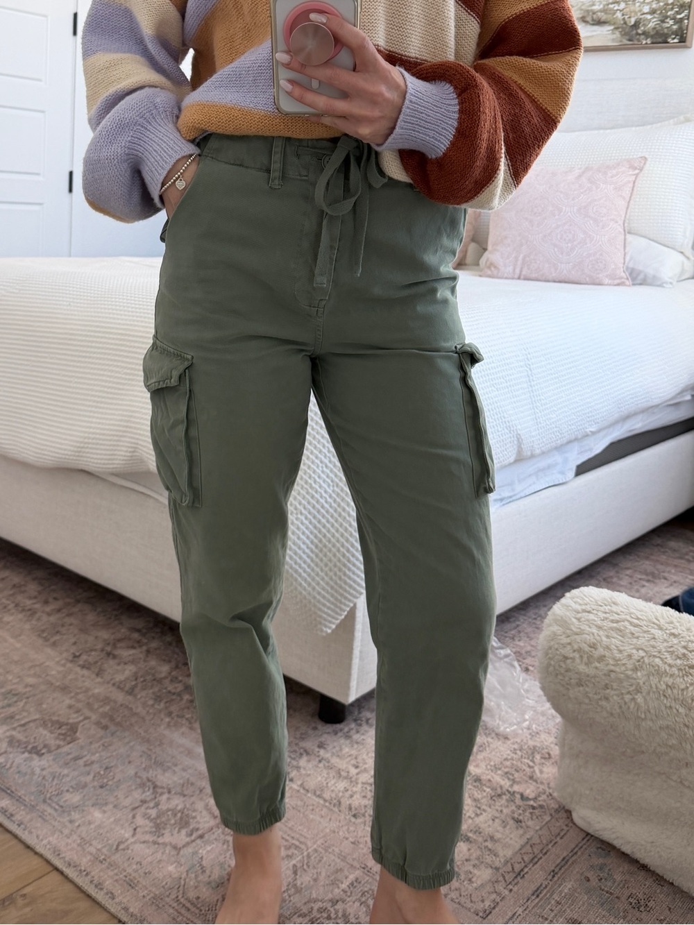 ZSupply cargo joggers olive green